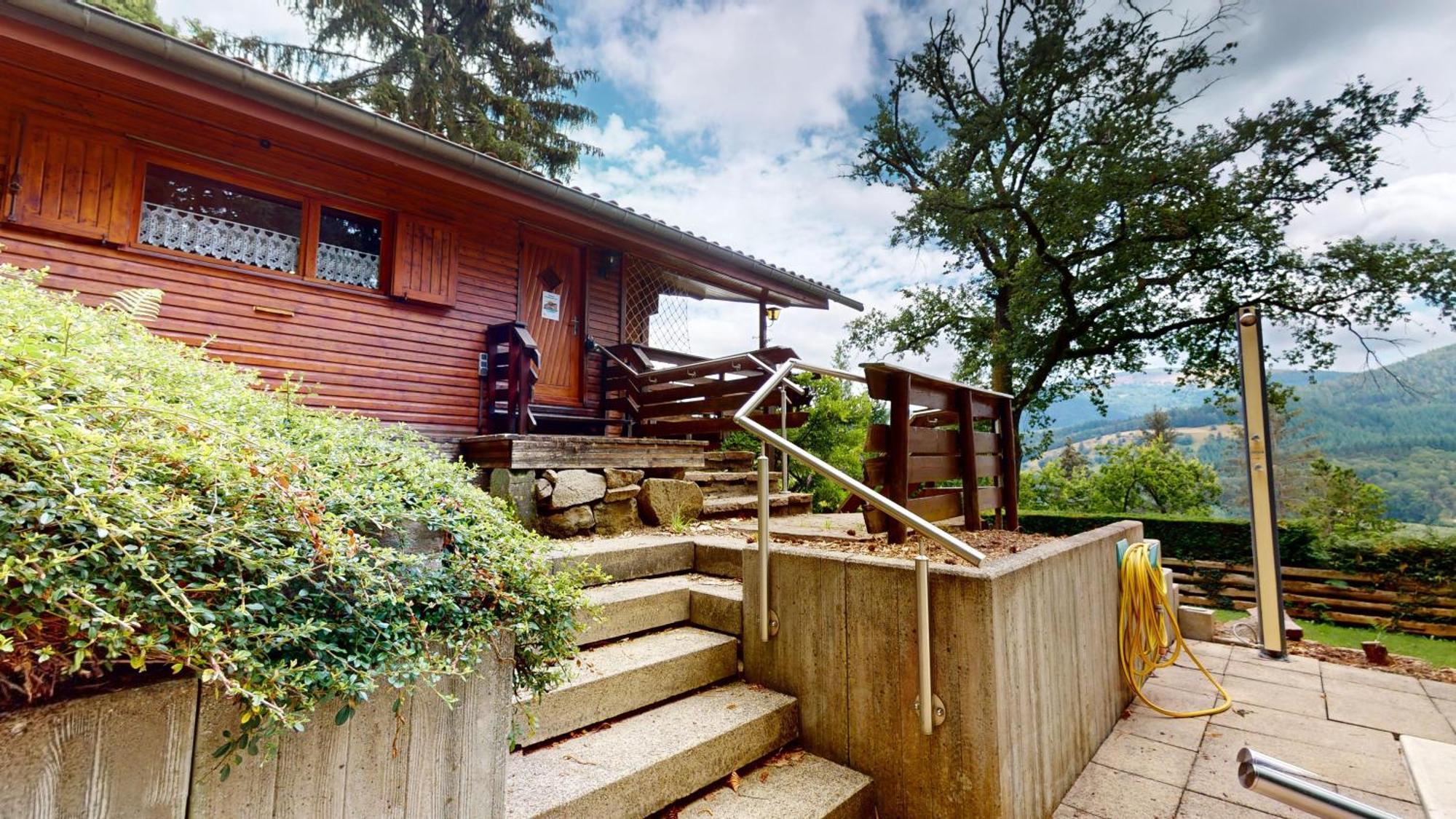 Le Chalet Du Mittelberg Avec Piscine Villa Muhlbach-sur-Munster Luaran gambar